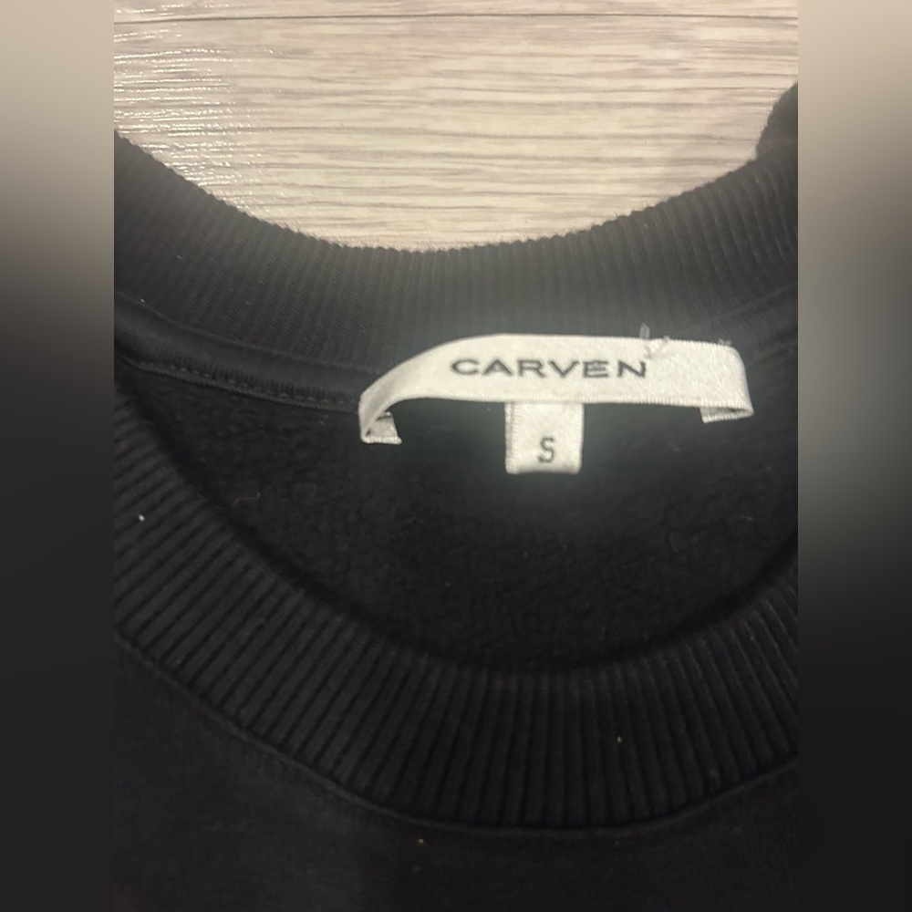 Carven Cut-Out Sweatshirt Size S - Picture 3 of 5